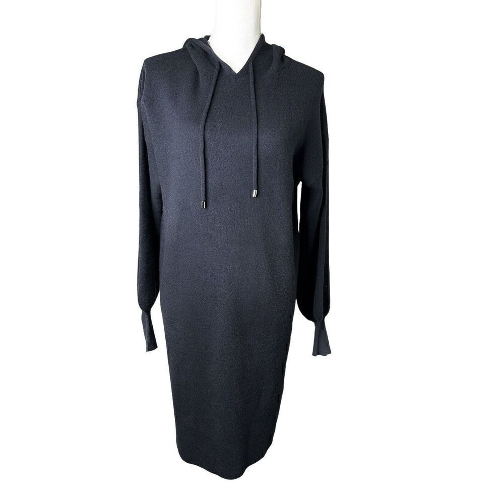 Philosophy For The Republic Puff Sleeve Hoodie Sweater Dress Sz Medium NWT!